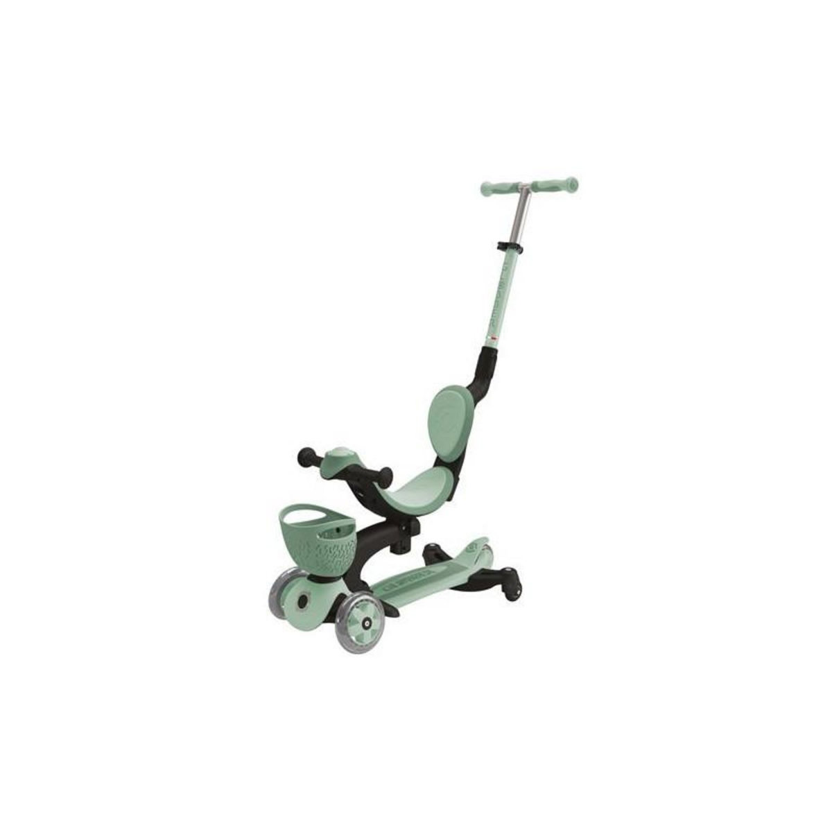 Globber Trottinette enfant Globber Go Up Baby 360 lights Sauge et Olive