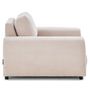 Voir la diapositive 2 : LISA DESIGN Garance - fauteuil en velours côtelé