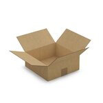 RAJA Carton d'emballage 25 x 25 x 10 cm - Simple cannelure