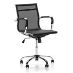 VS VENTA-STOCK Fauteuil de Bureau Oxford inclinable, Tissus transpirable, Hauteur réglable