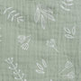 Voir la diapositive 2 : Paris Prix Couverture pour Bébé  Coton  75x75cm Vert Céladon