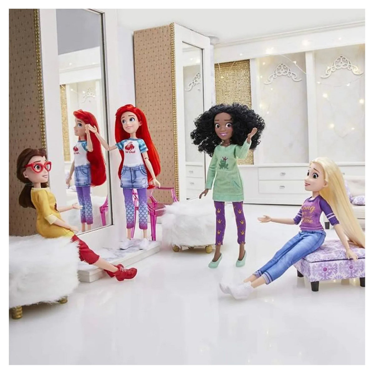 HASBRO Poupée Ariel Comfy Squad - Disney Princesse
