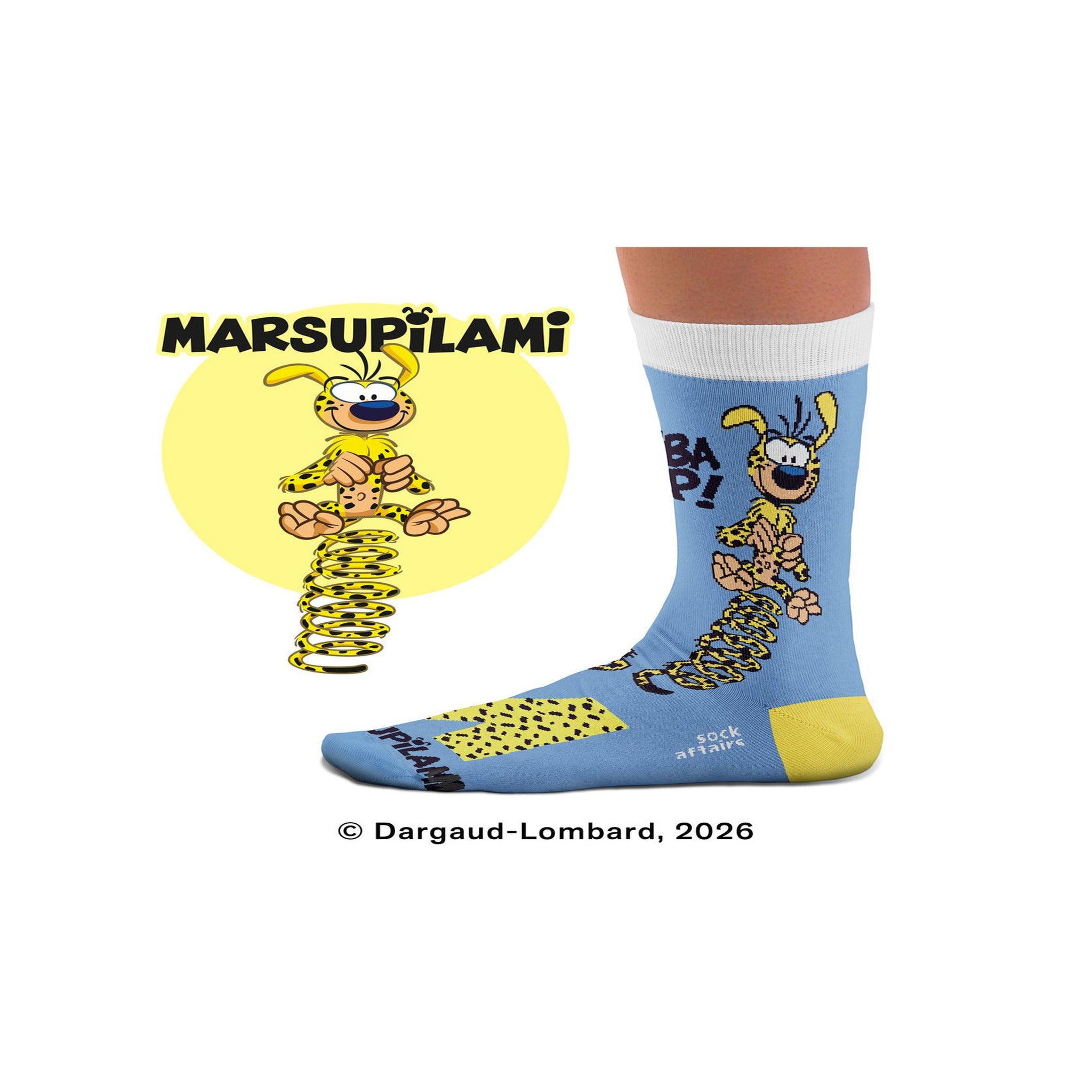 Voir la diapositive 3 : SOCK AFFAIRS Chaussettes marsupilami, marsu jump