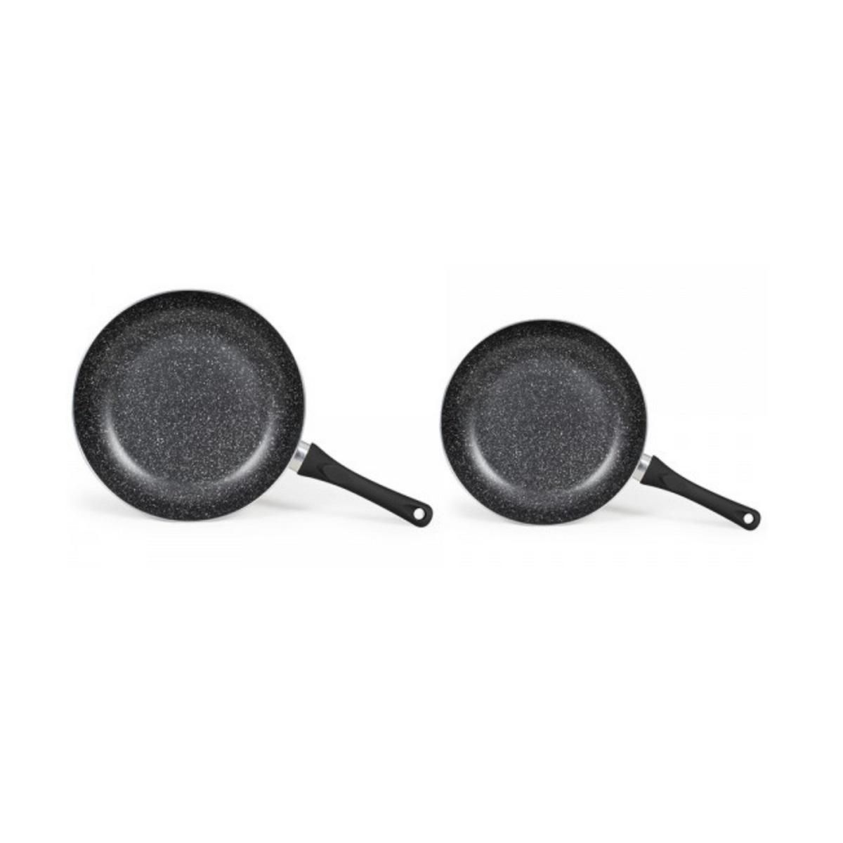 LIVOO Lot de 2 poêles antiadhésif 24/28cm vert - MEN124VE