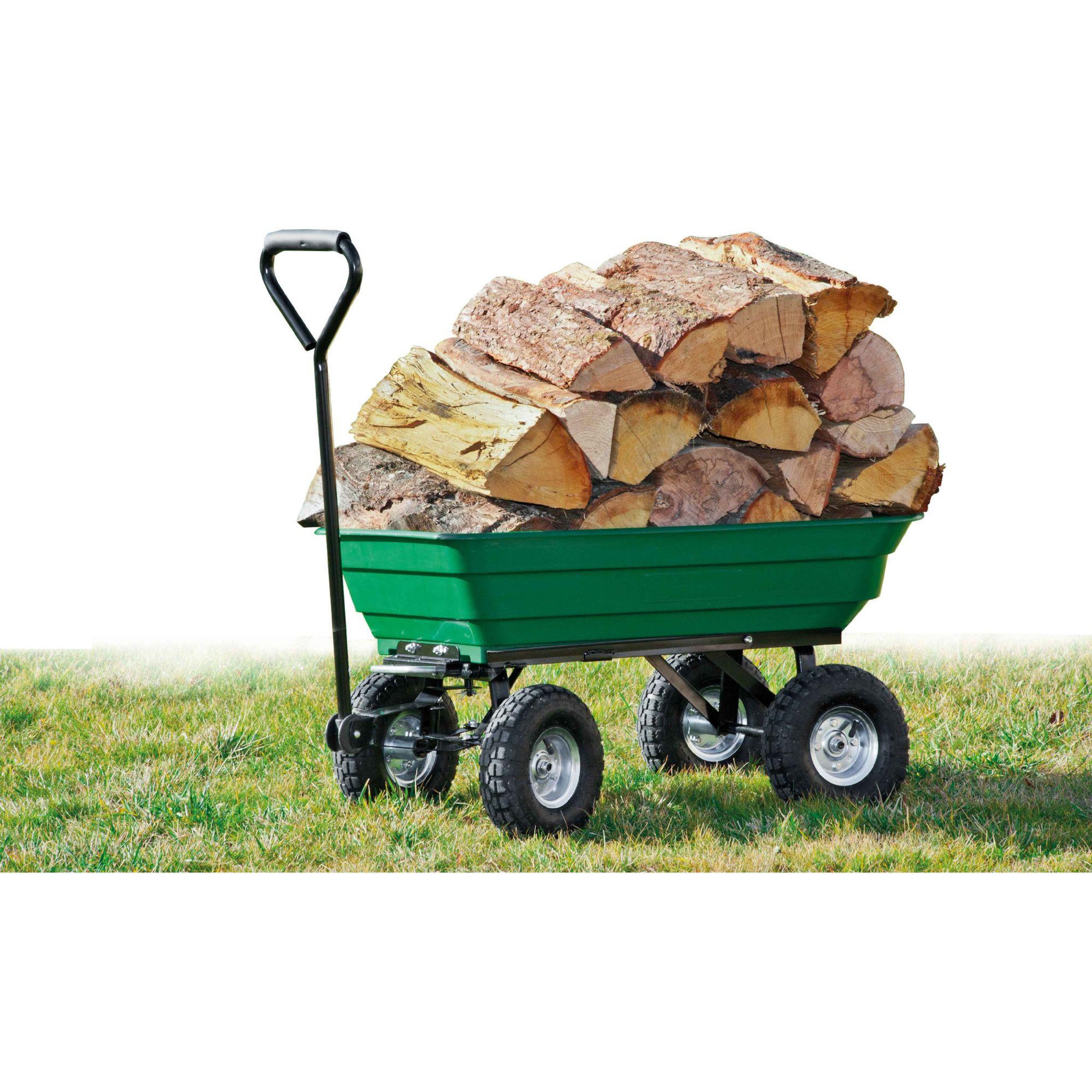 Voir la diapositive 4 : WERKAPRO Chariot remorque de jardin 52 litres werka pro