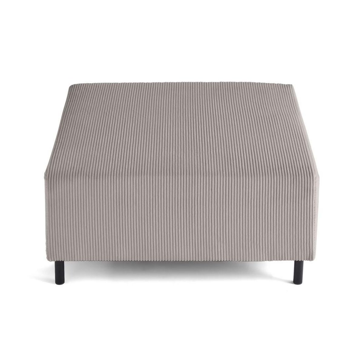 LISA DESIGN Edinburg - pouf modulable - en velours côtelé
