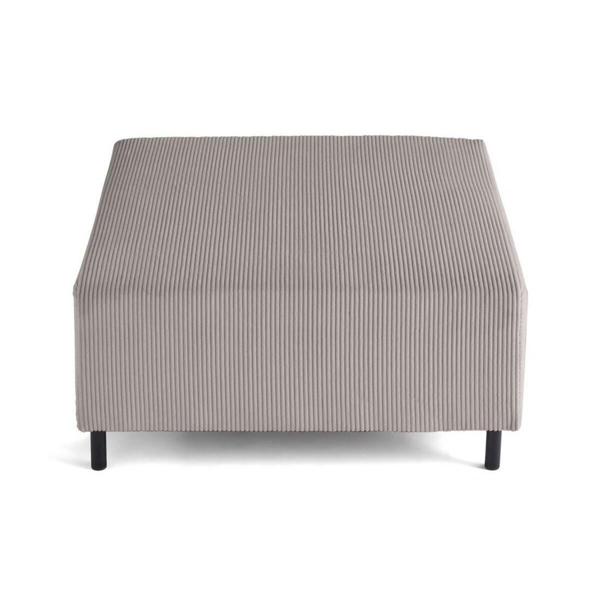 LISA DESIGN Edinburg - pouf modulable - en velours côtelé