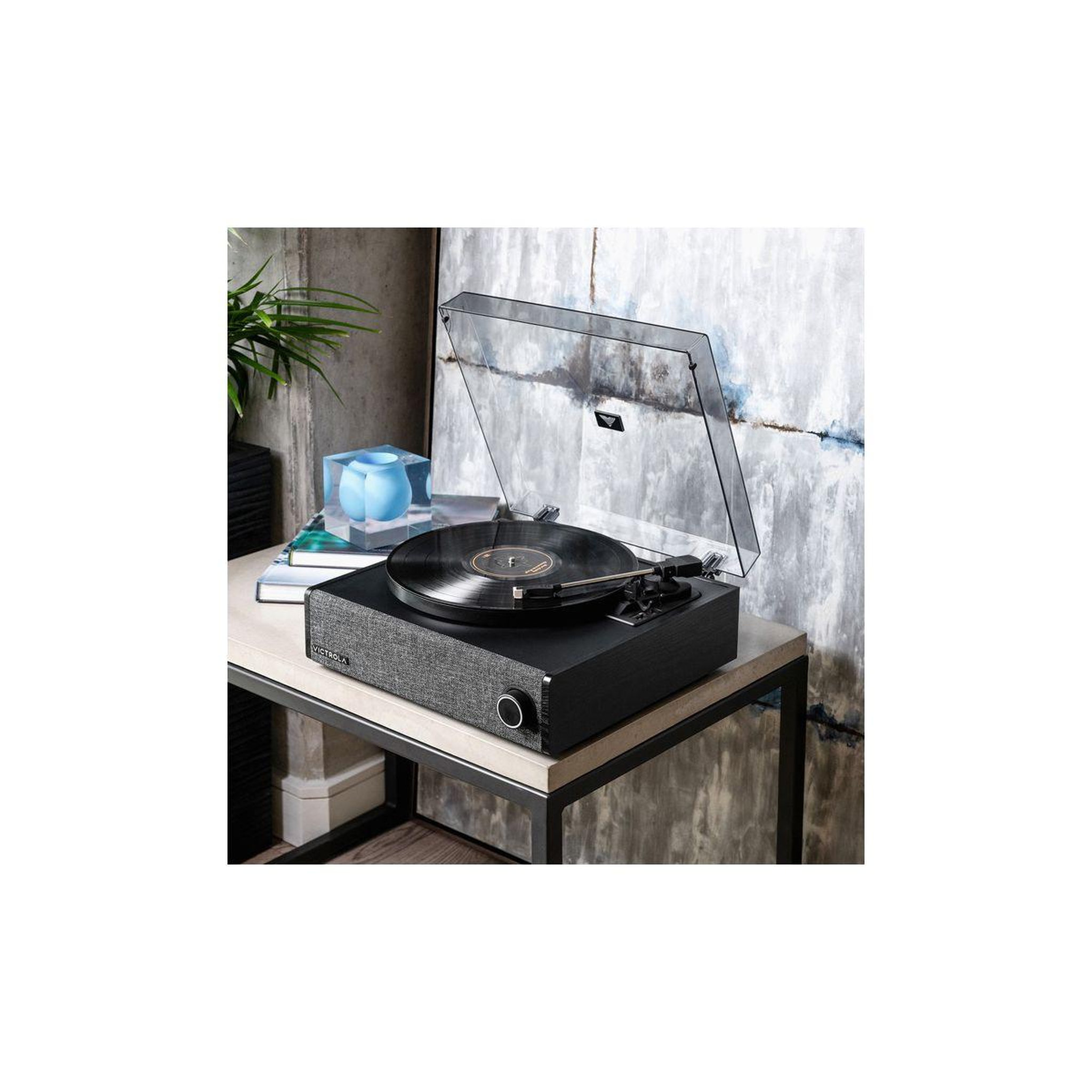 Voir la diapositive 5 : VICTROLA Platine vinyle EASTWOOD VTA-78 NOIR