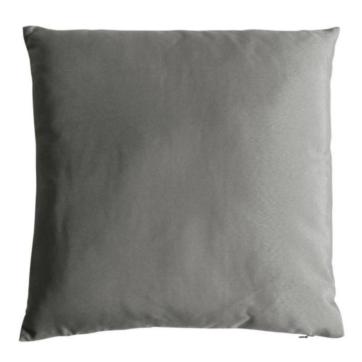 Paris Prix Coussin Déco Uni  Basic  40x40cm Gris Clair