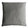 Voir la diapositive 1 : Paris Prix Coussin Déco Uni  Basic  40x40cm Gris Clair