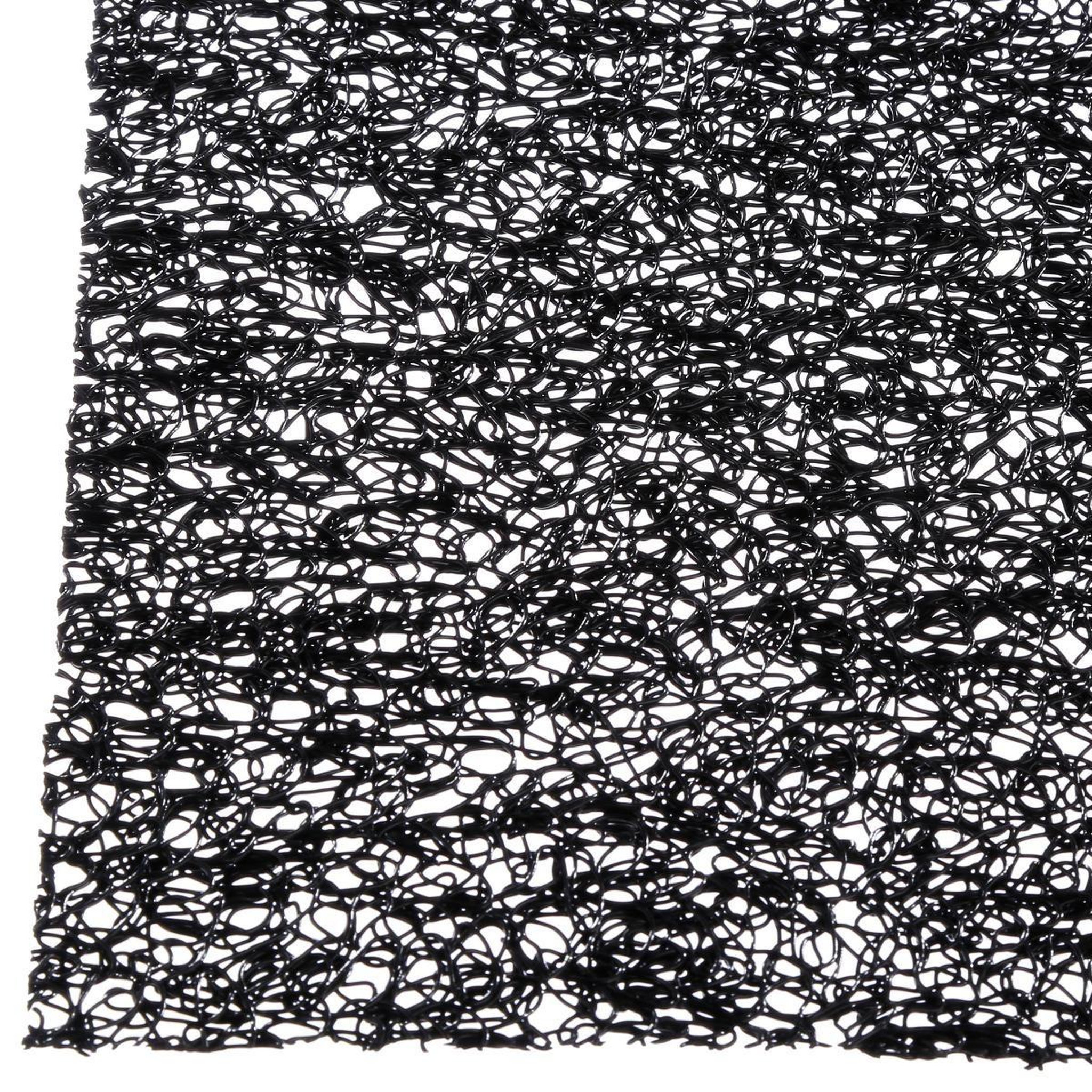 Voir la diapositive 2 : SECRET DE GOURMET Set de table rectangulaire  spaghetti  30x44cm noir