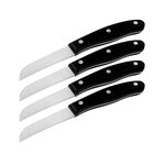 NIROSTA Ensemble de 4 Couteaux à légumes 20 cm Nirosta Fit