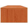 Voir la diapositive 5 : VIDAXL Support de moniteur marron miel 100x27x15 cm bois de pin solide