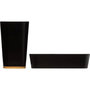 Voir la diapositive 2 : FIVE Porte Savon & Gobelet  Natureo  11cm Noir