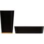 Voir la diapositive 2 : FIVE Porte Savon & Gobelet  Natureo  11cm Noir