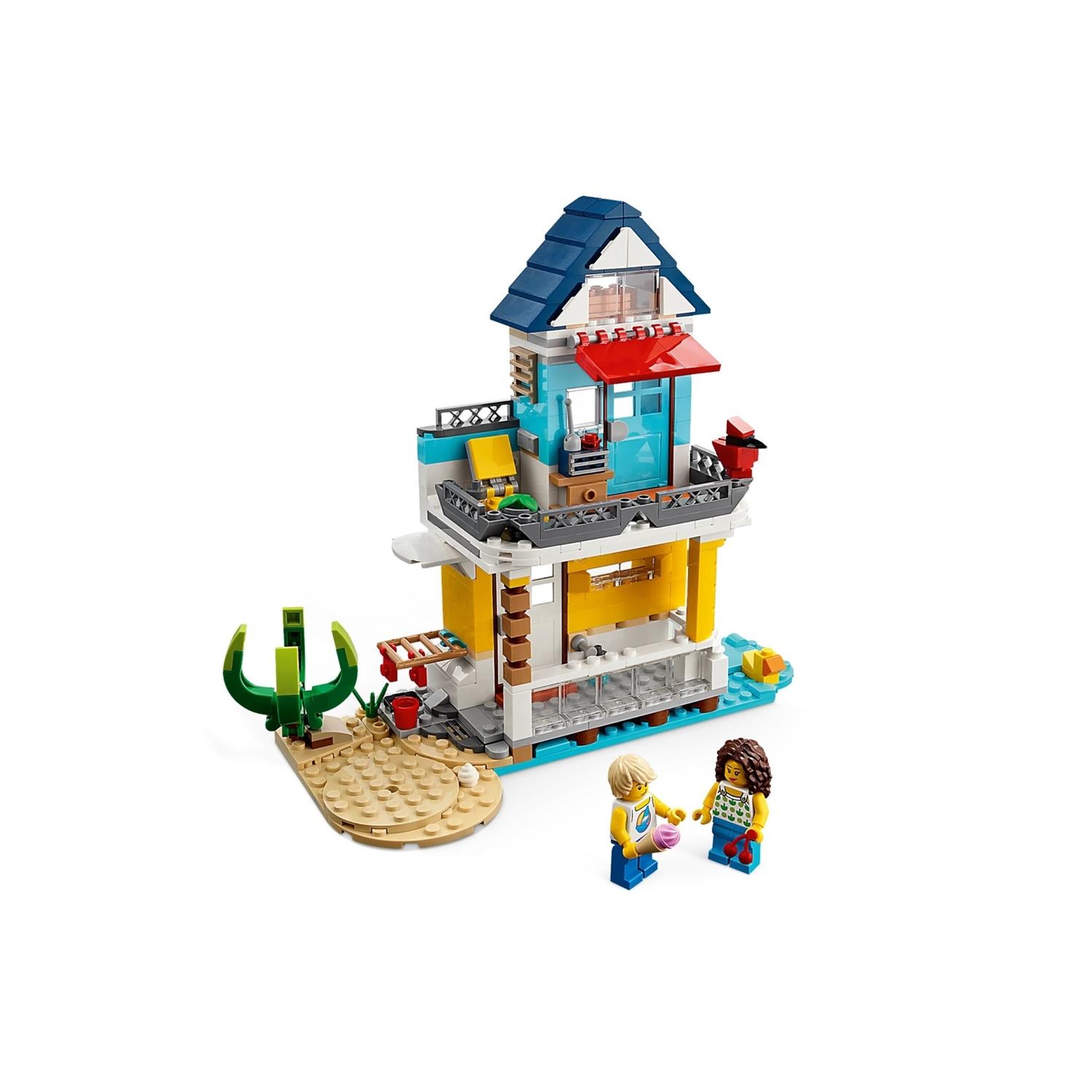 Voir la diapositive 5 : LEGO Creator 3 en 1 Camping-car à la plage