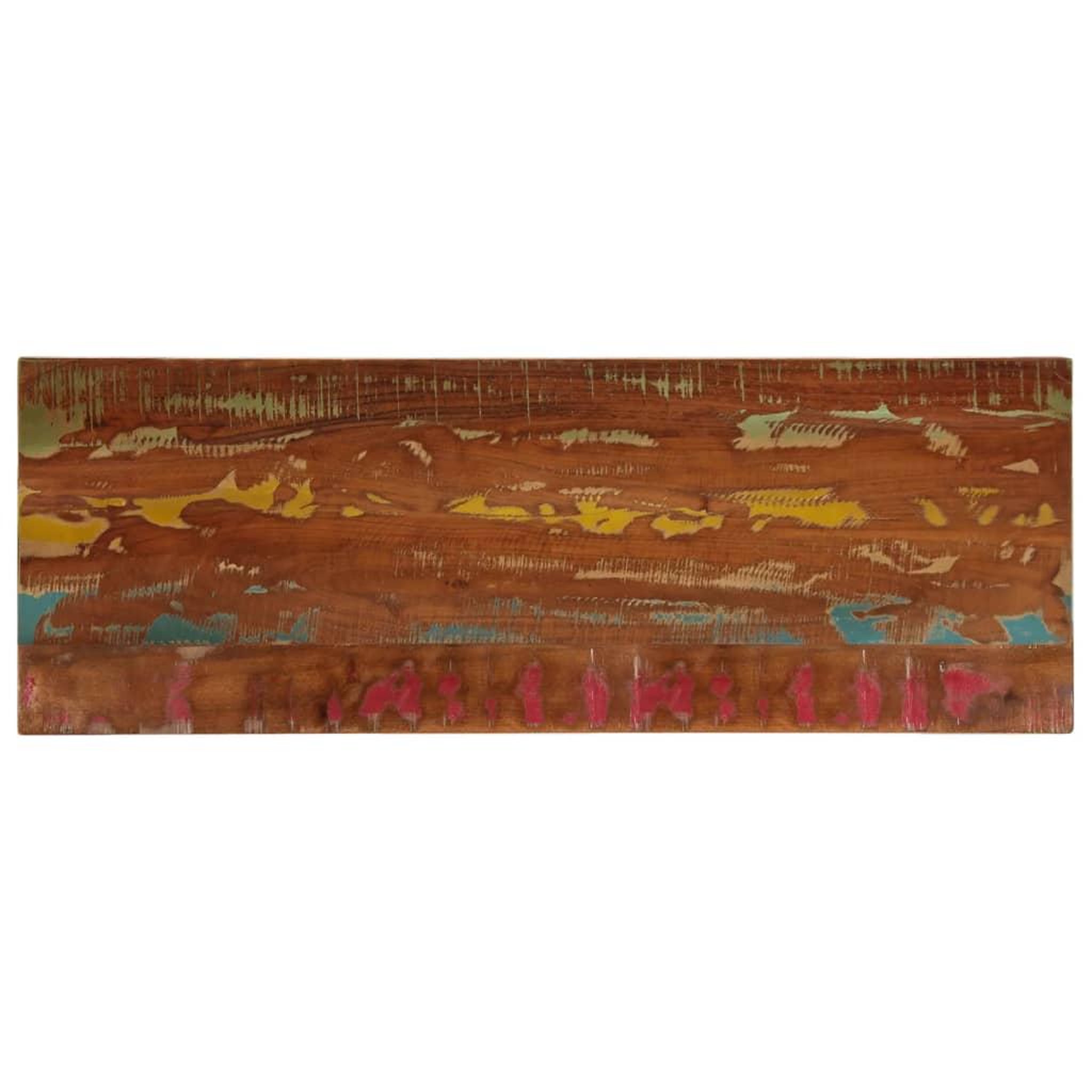 VIDAXL Dessus de table 140x60x1,5cm rectangulaire bois massif recupere