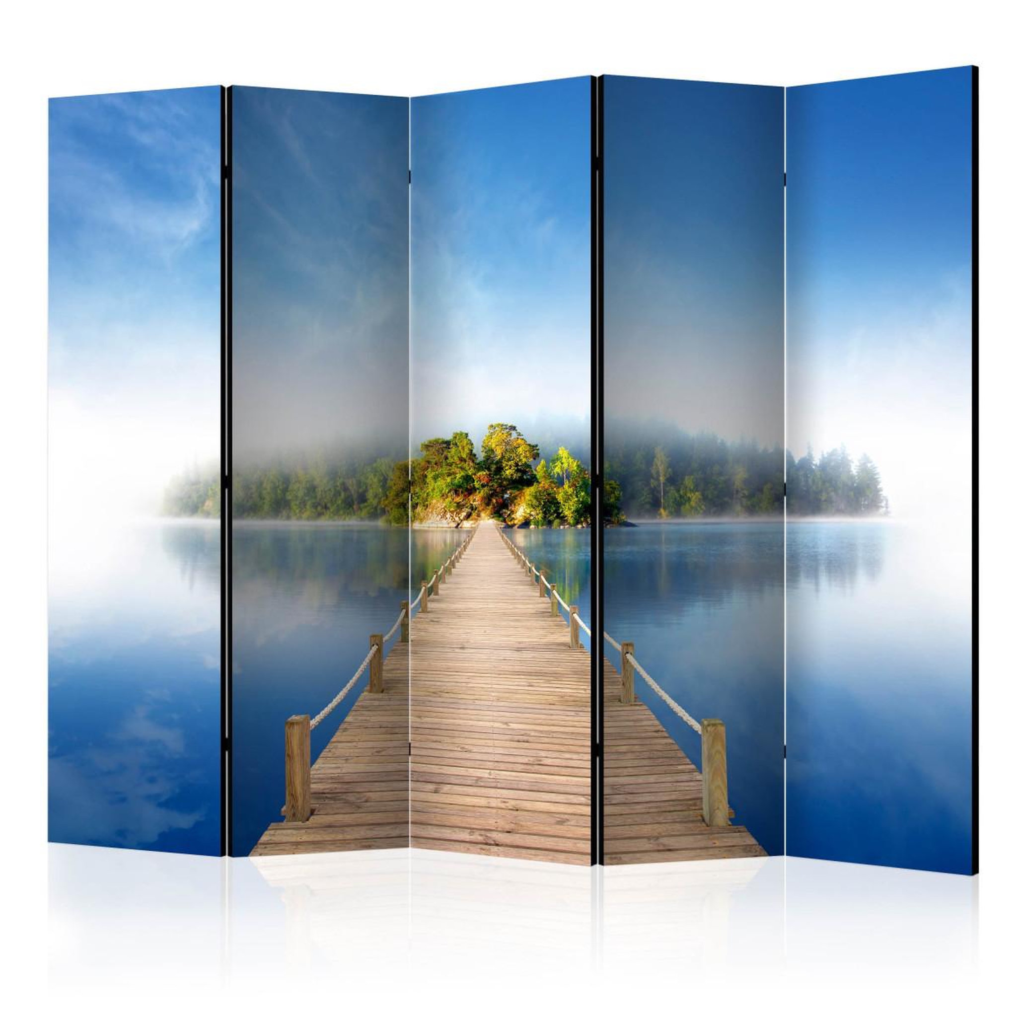Paris Prix Paravent 5 volets  mysterious island  172x225cm
