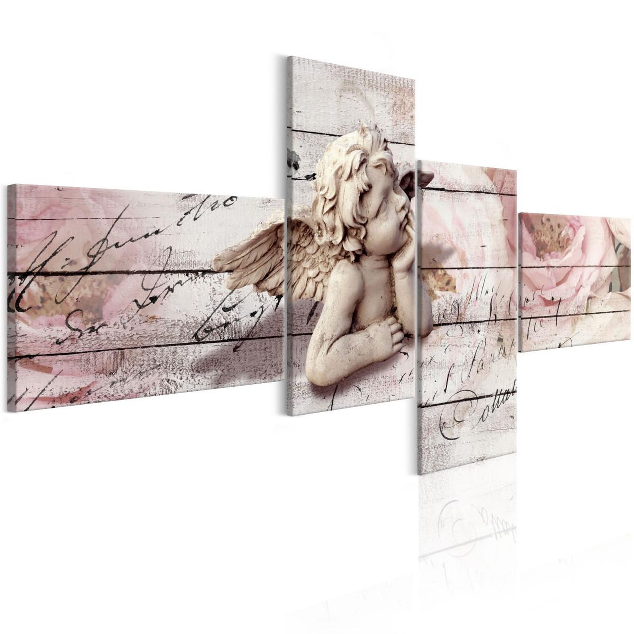 Paris Prix Tableau imprimé  contemplation 4 panneaux  100x200cm