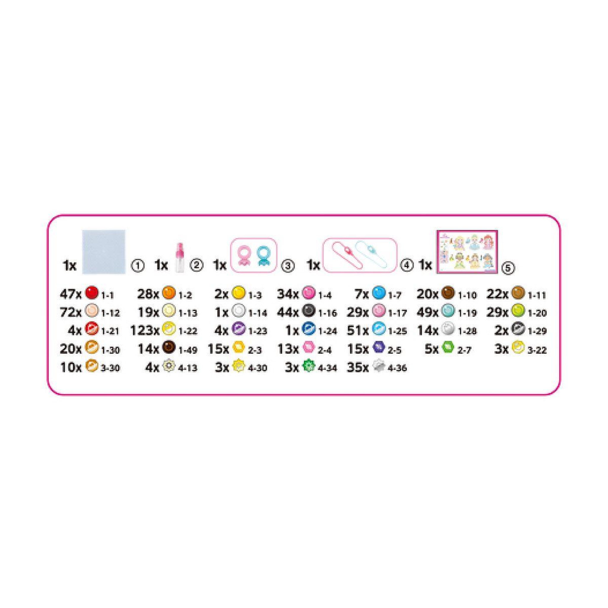 Voir la diapositive 5 : Aquabeads Le kit porte-clés des princesses Disney