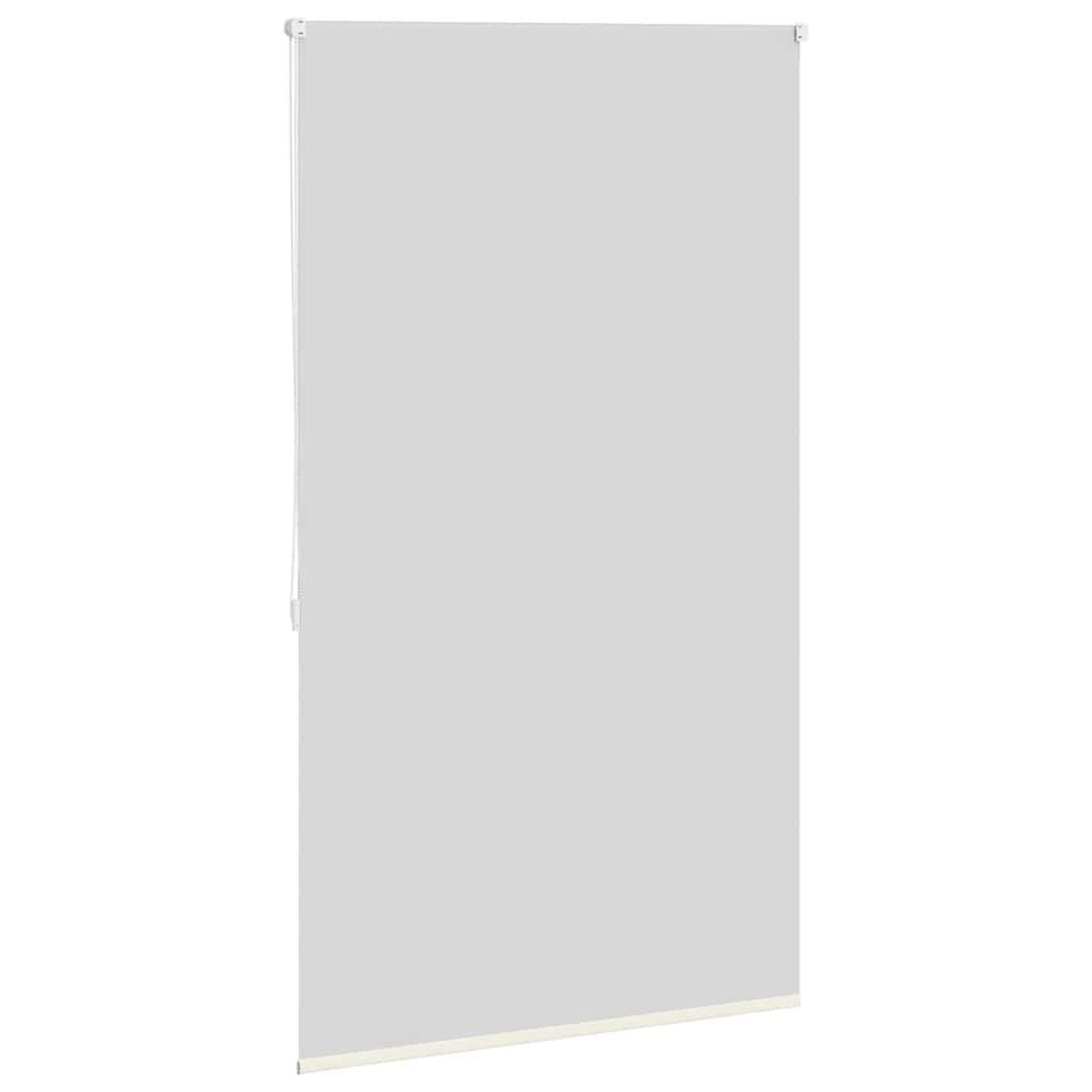Voir la diapositive 4 : VIDAXL Store enrouleur occultant 124,4 x 175 cm, largeur du tissu 120 cm, blanc casse