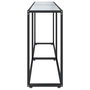 Voir la diapositive 4 : VIDAXL Table console Marbre blanc 180x35x75,5 cm Verre trempe