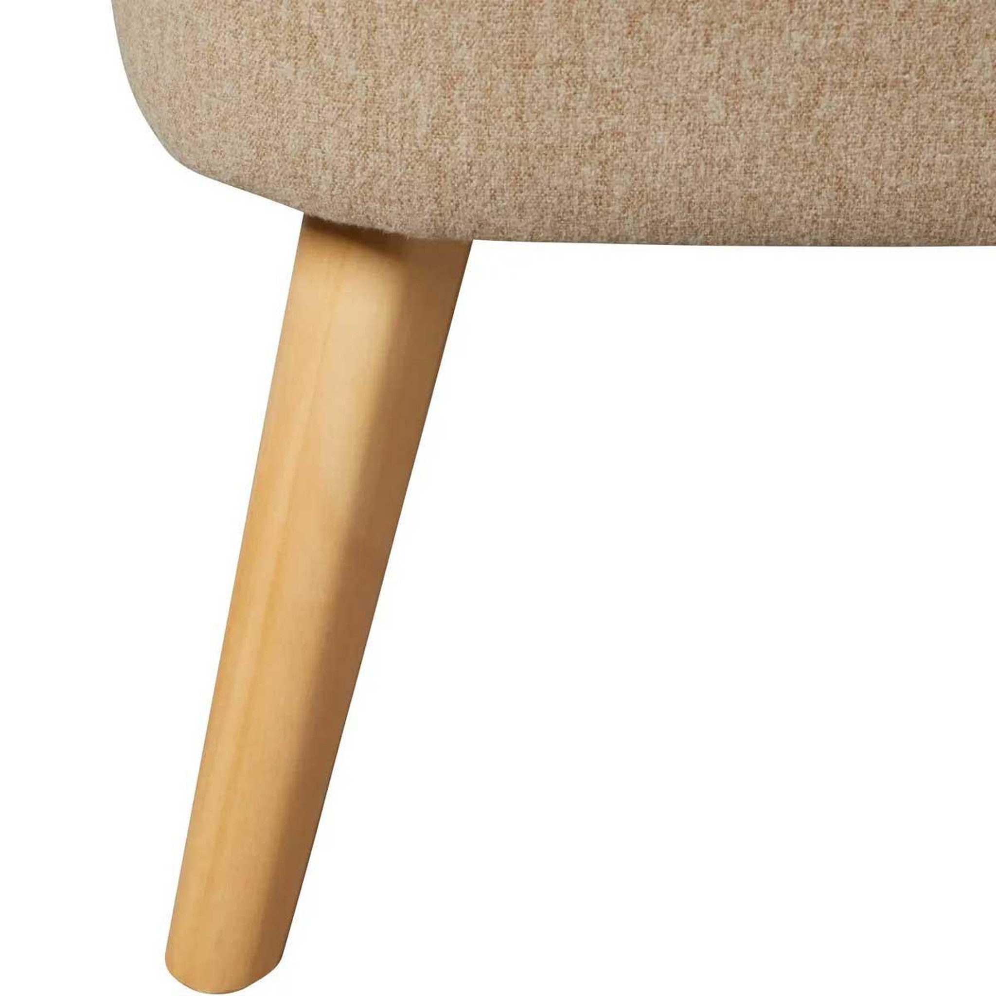 Voir la diapositive 2 : ATMOSPHERA Fauteuil design  naova  78cm beige