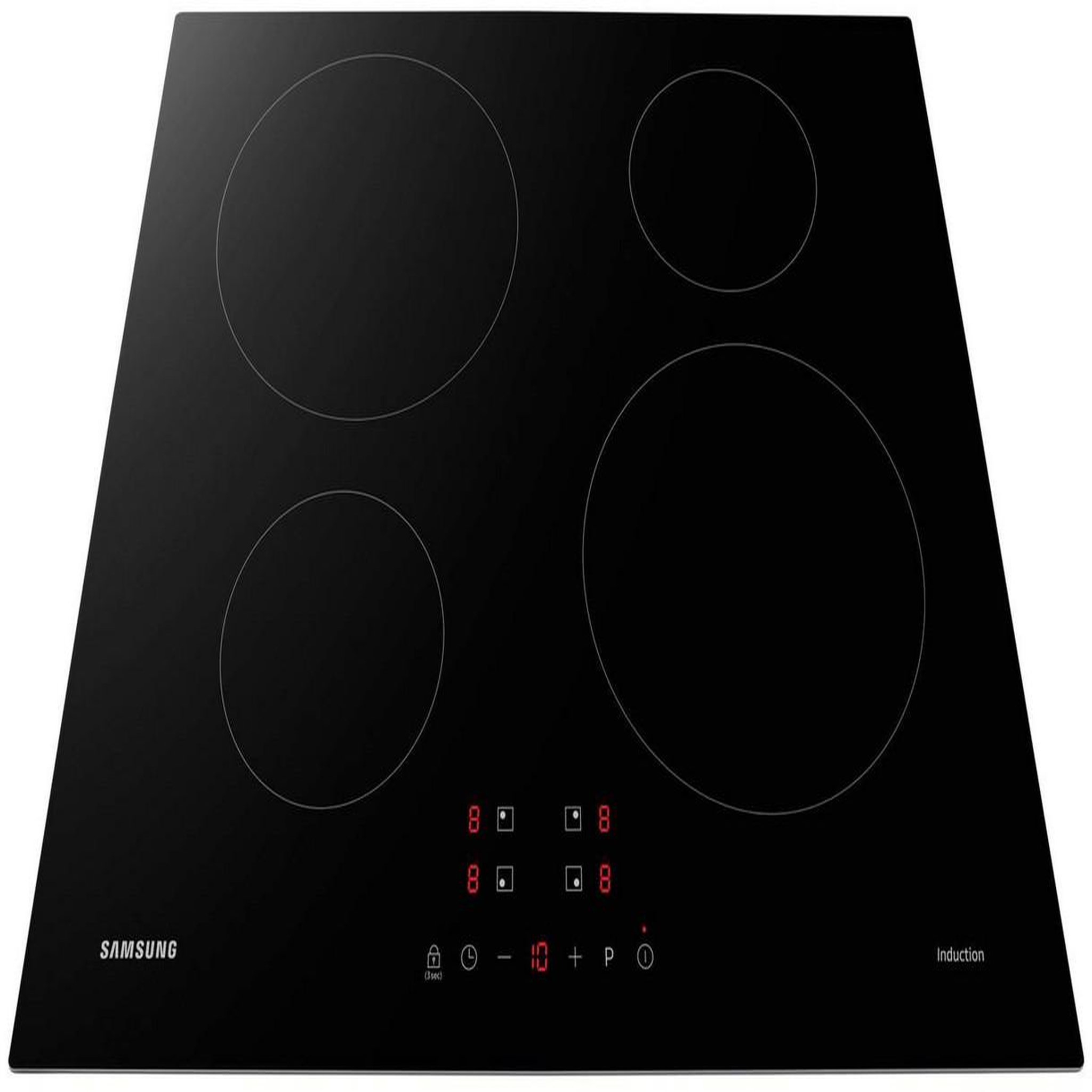Voir la diapositive 4 : Samsung Table de cuisson induction 60cm 4 feux 7200w noir - NZ64M3NM1BB