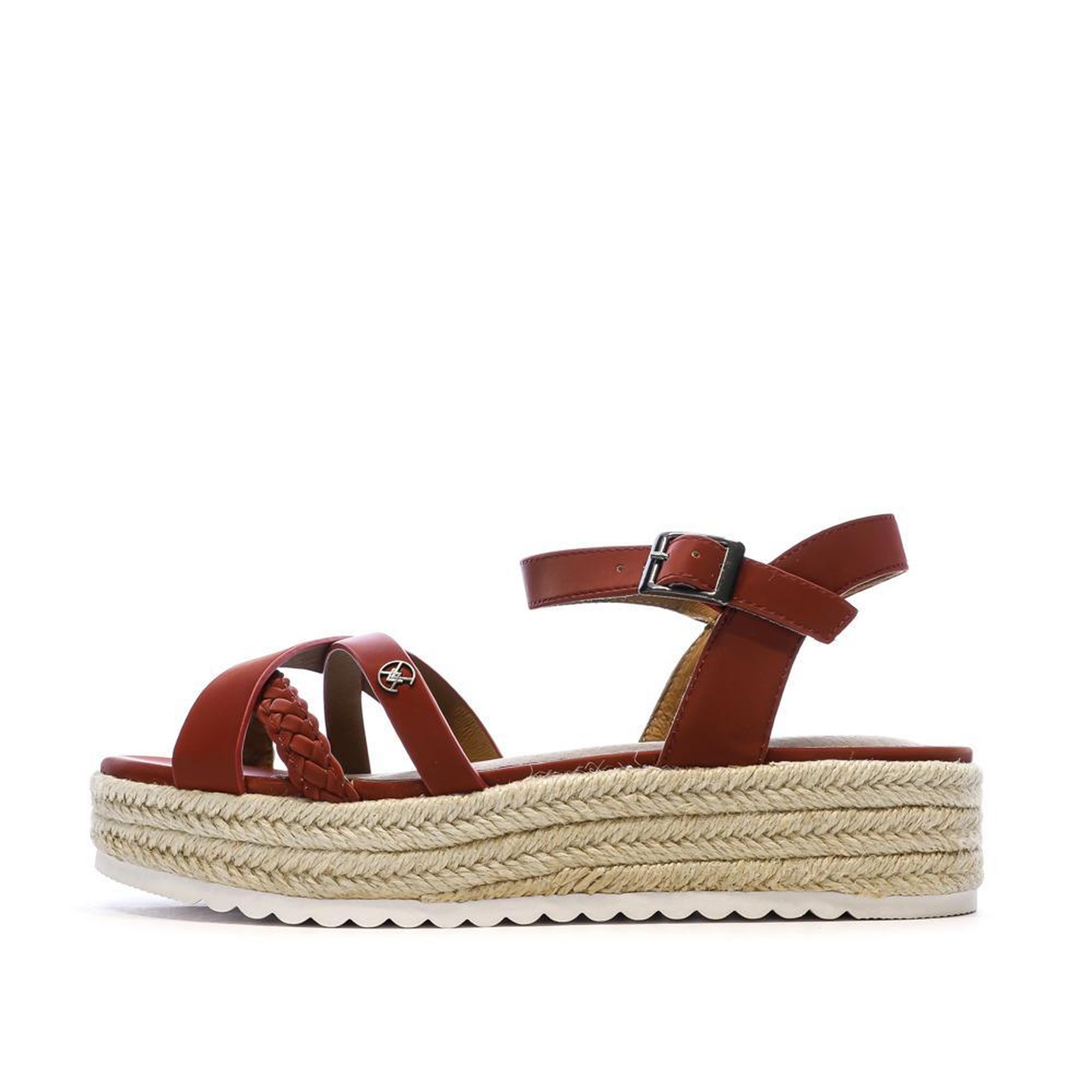 Voir la diapositive 1 : CHATTAWAK Sandales Rouge Femme Chattawak Summer