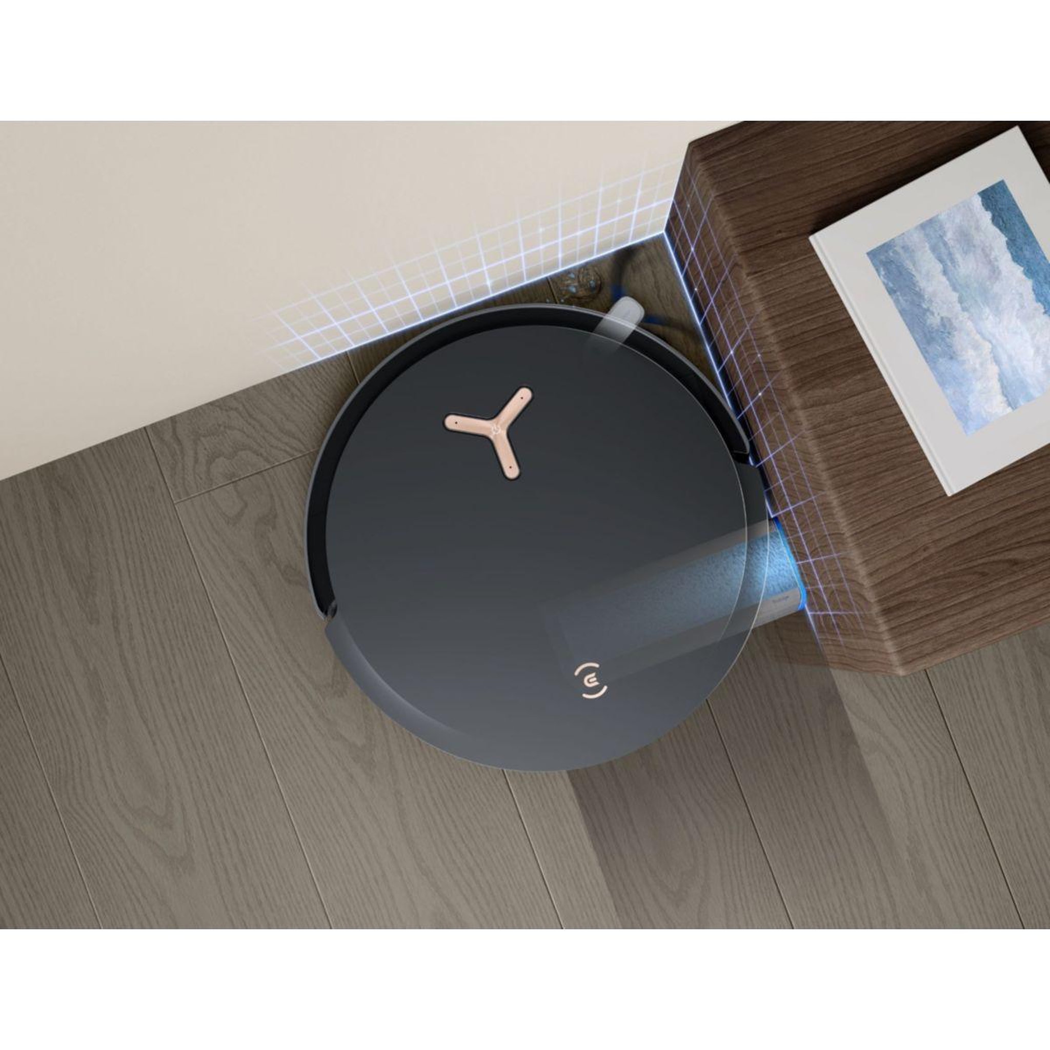 Voir la diapositive 2 : ECOVACS Robot Aspirateur Laveur Deebot X8 Pro Omni Black EU