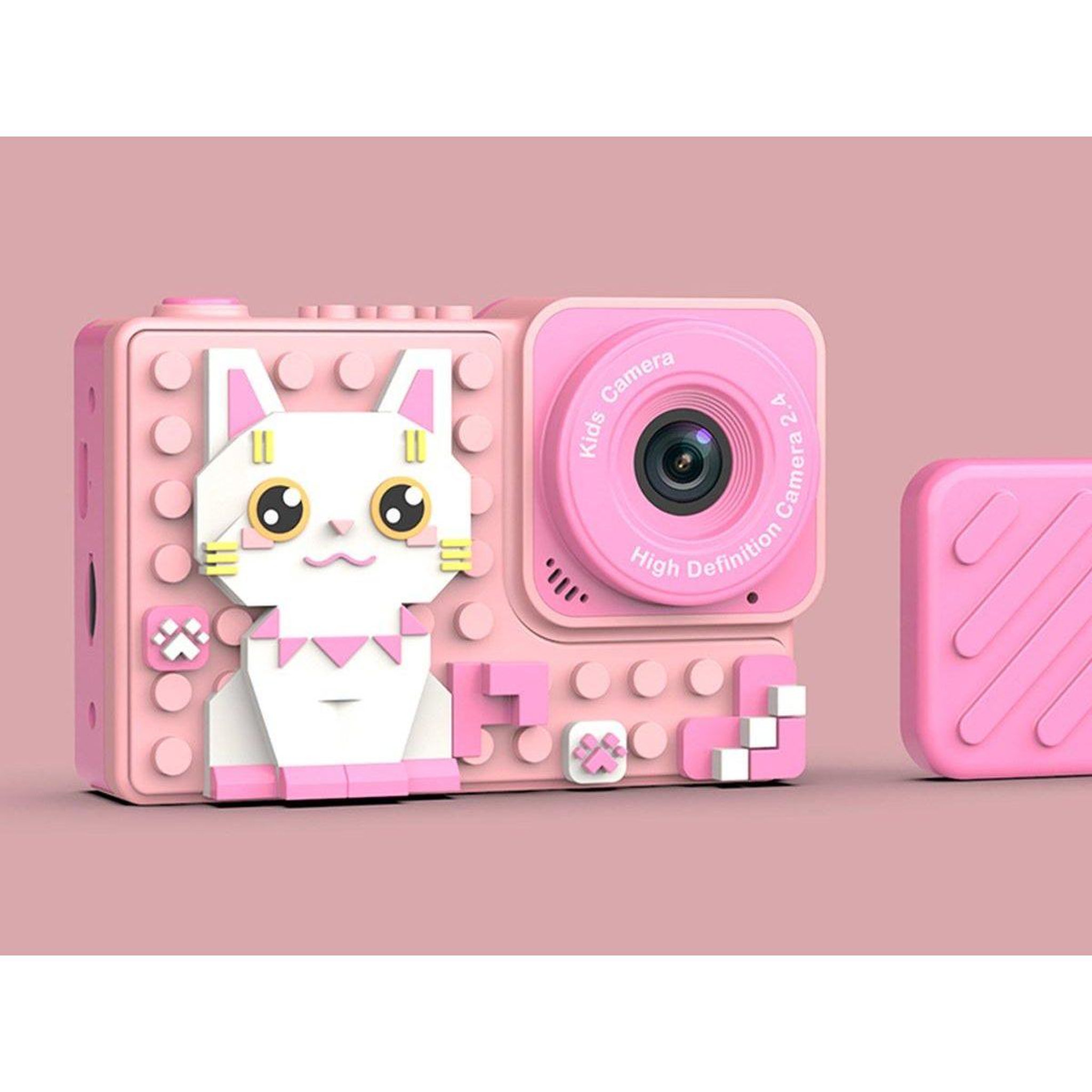 Voir la diapositive 3 : 1001JOUETS Appareil Photo Enfant - 18MP, Objectif 180°, Écran 2,4 , Mini-Jeux et Filtres - Chat