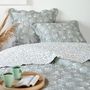 Voir la diapositive 2 : Lovely Casa Couvre lit boutis réversible 240x220 avec 2 taies NOVA