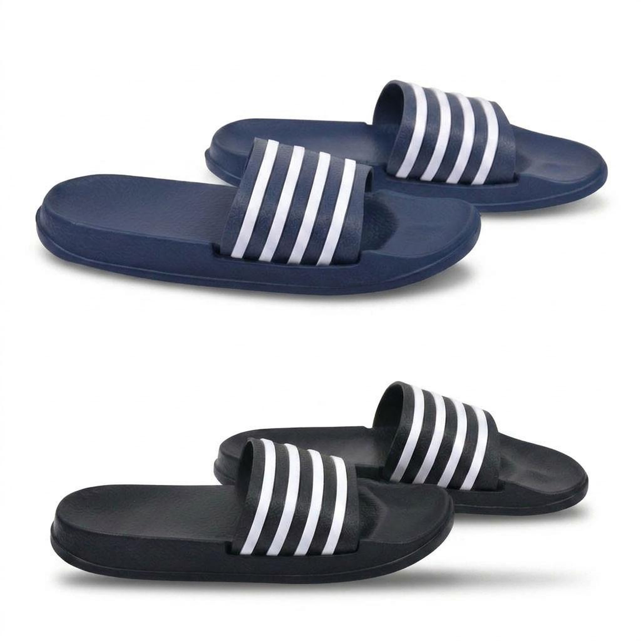 Voir la diapositive 3 : OZABI OZABI Pack 2 Paires Claquettes Enfant EVA Antidérapante