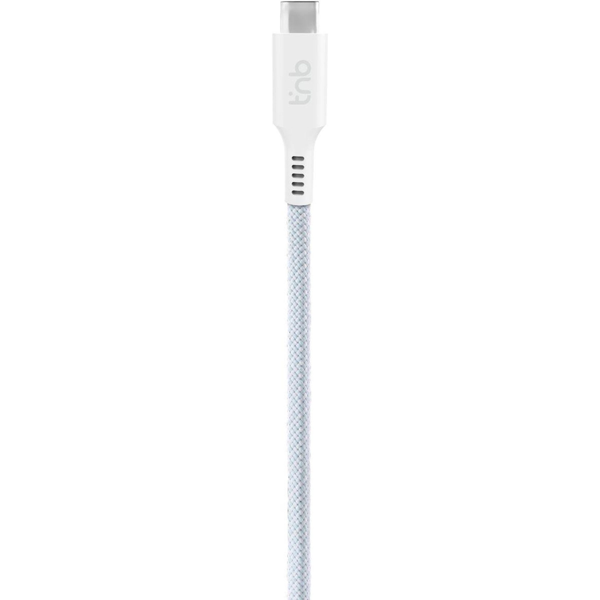 Voir la diapositive 2 : TNB Câble de charge usb-c/usb-c 1.5m gaine aimantée bleu