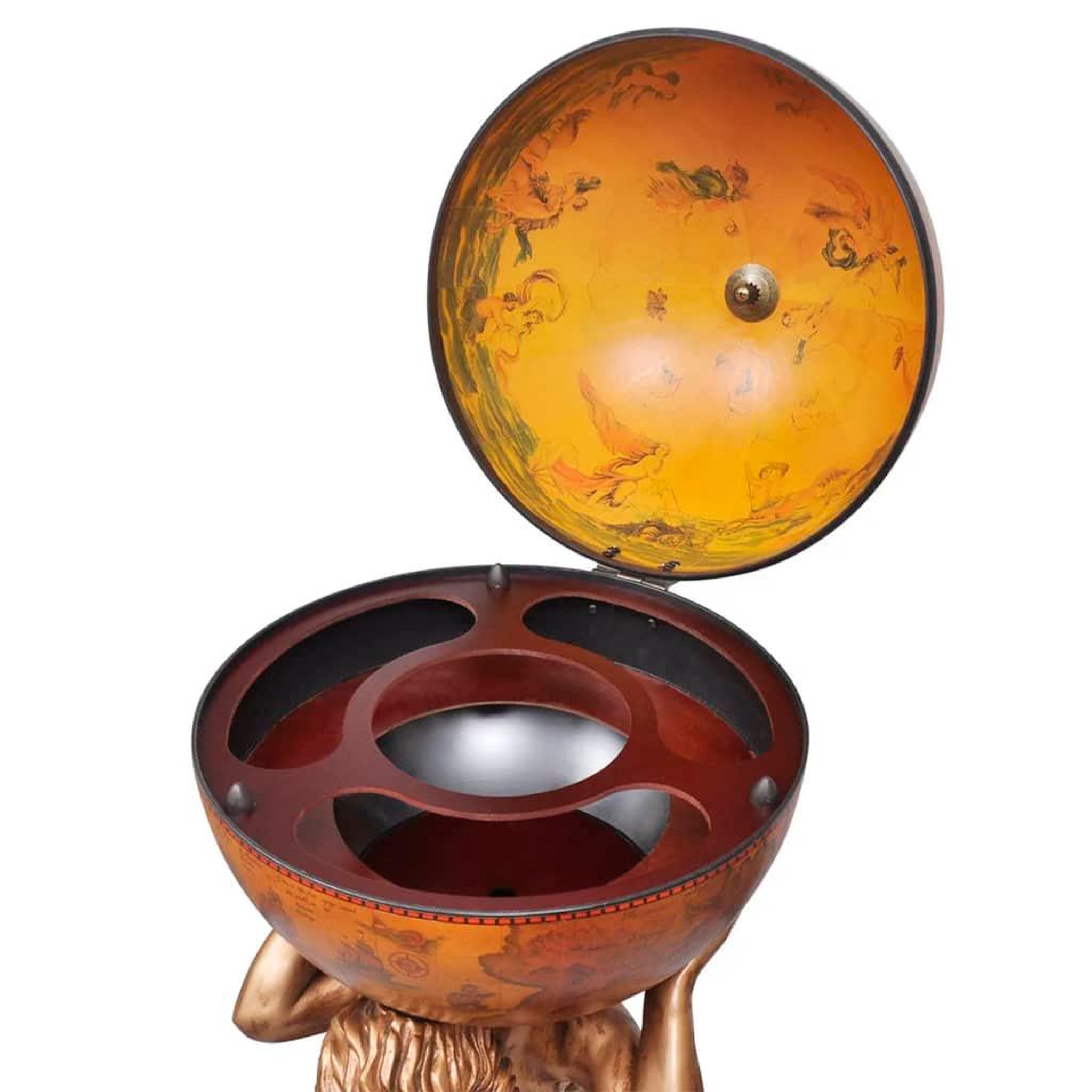 Voir la diapositive 5 : VIDAXL Bar sous forme de globe Atlas 42 x 42 x 85 cm