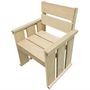 Voir la diapositive 3 : VIDAXL Ensemble a manger d'exterieur 5 pcs Bois de pin impregne