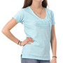 Voir la diapositive 1 : VON DUTCH T-shirt Bleu Femme Von Dutch Aspect