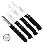 Nogent 3 etoiles Coffret de 3 couteaux et un éplucheur - 00087v