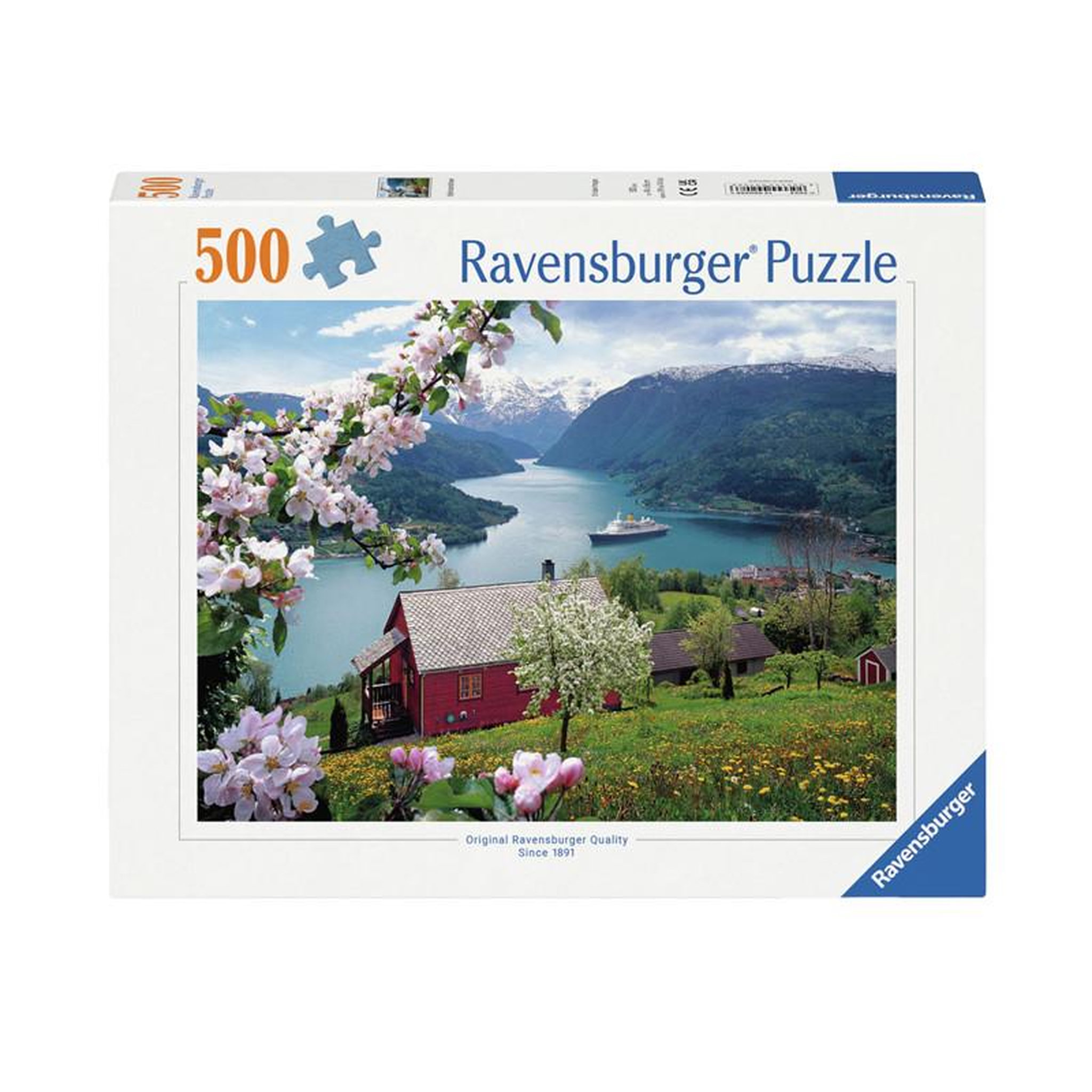 RAVENSBURGER Ravensburger - Jigsaw puzzle Scandinavian Idyll, 500 pcs. 120002086