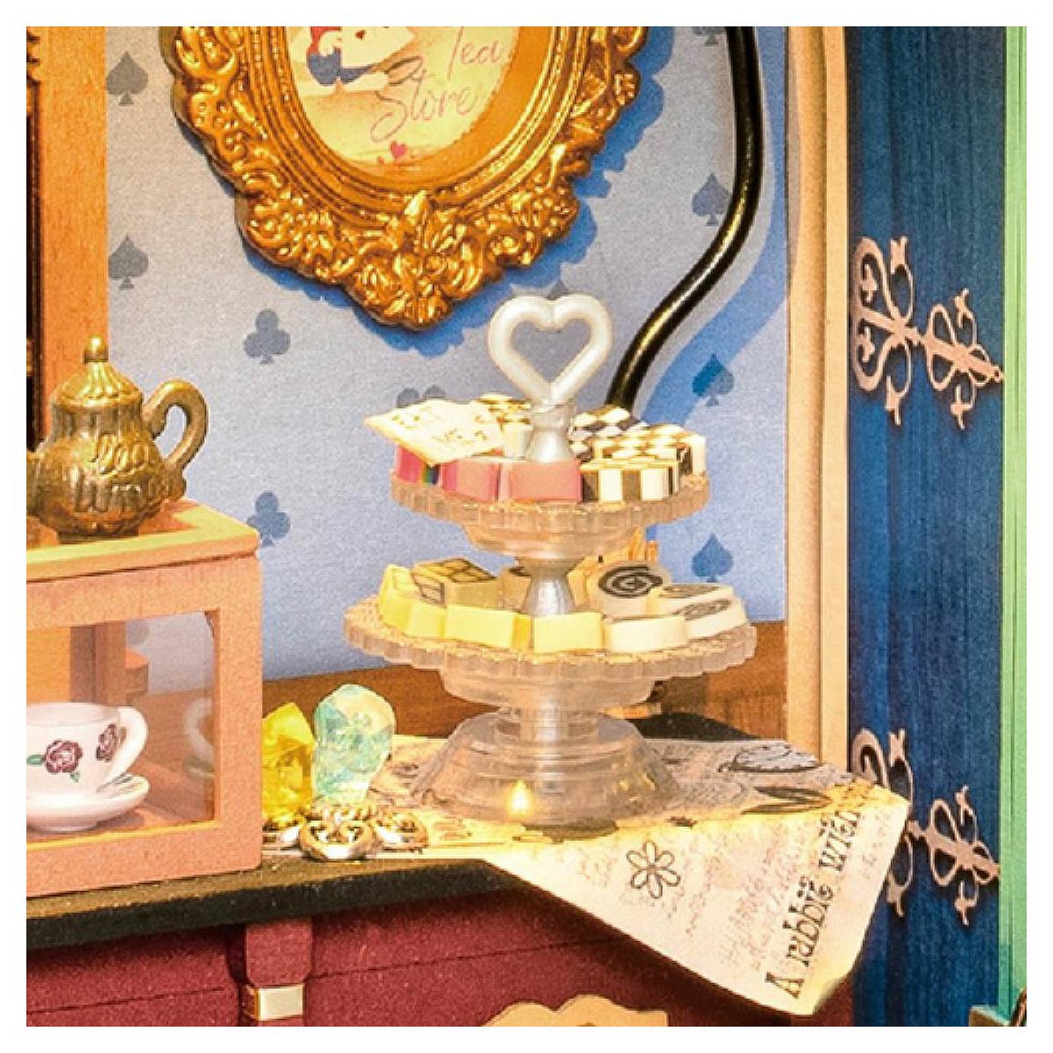 Voir la diapositive 5 : ROBOTIME Maquette Alice's Tea Store