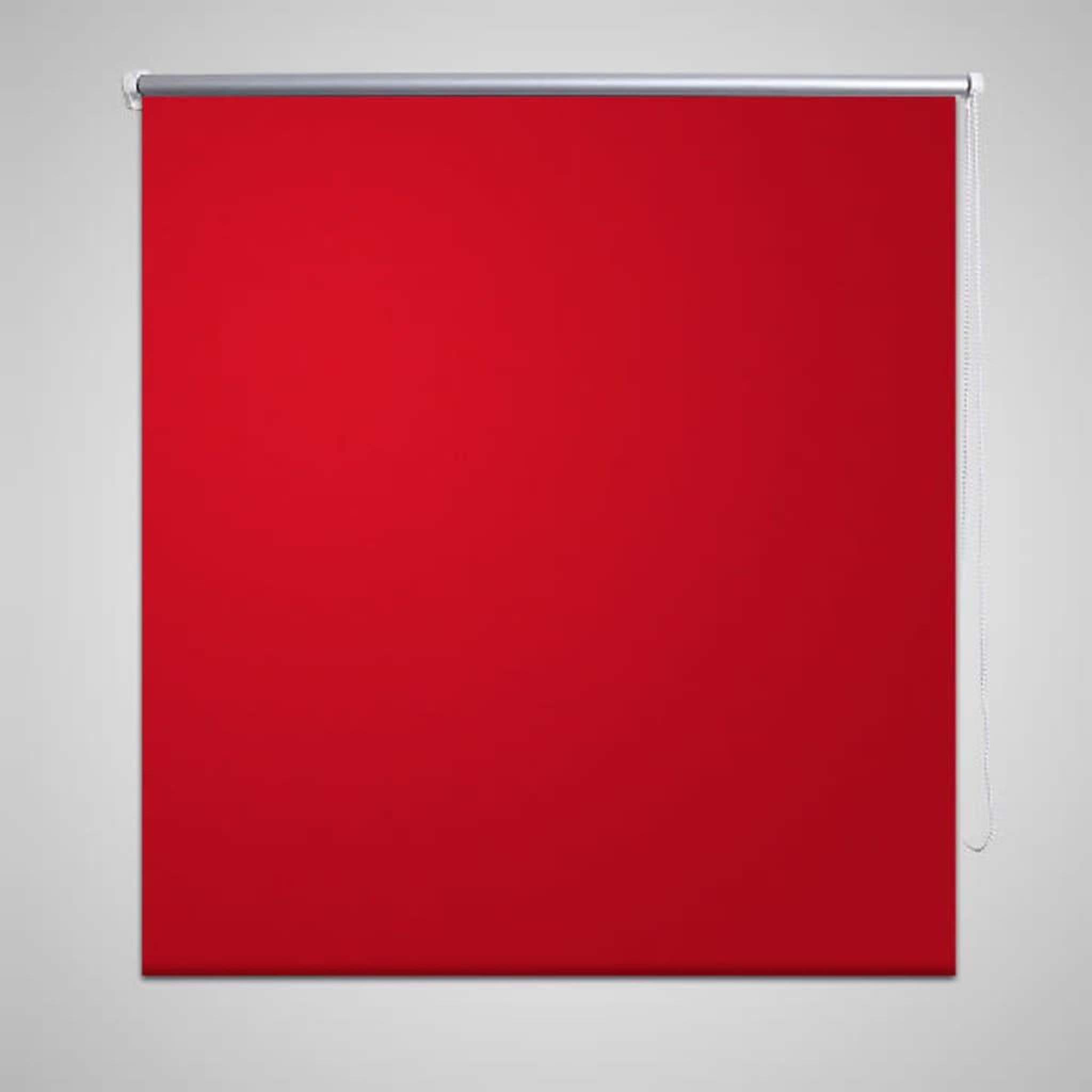 Voir la diapositive 1 : VIDAXL Store enrouleur occultant 100 x 230 cm rouge