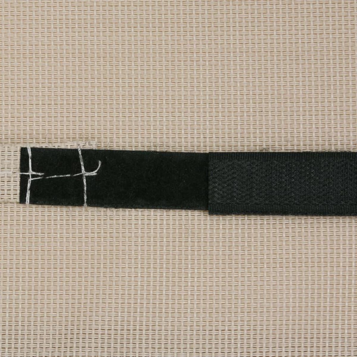 VIDAXL Appui-tete de chaise longue Creme 40x7,5x15 cm Textilene