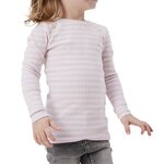 NAME IT T Shirt Manches Longues Rose/ Fille Name it Fsuraja. Coloris disponibles : Blanc