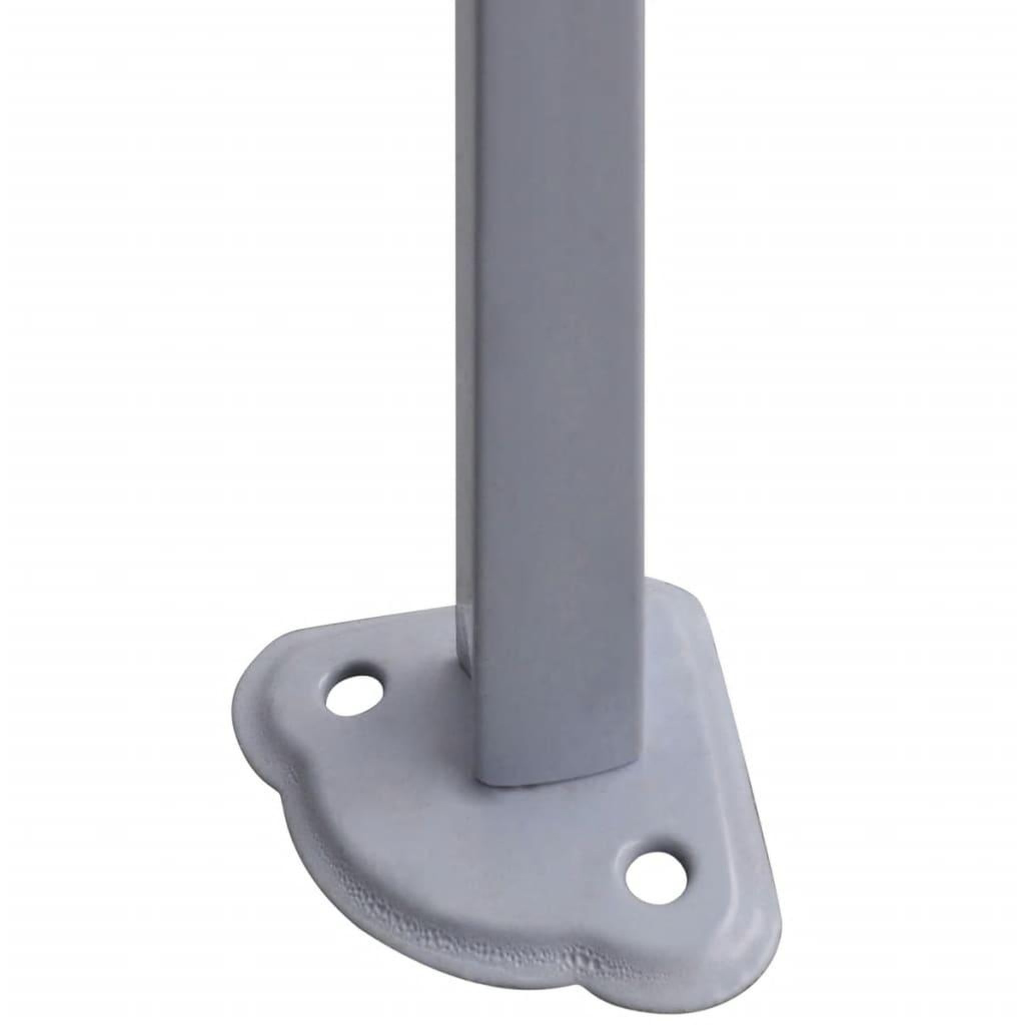 Voir la diapositive 5 : VIDAXL Tente de reception pliable avec 2 parois 2x2 m Acier Bleu