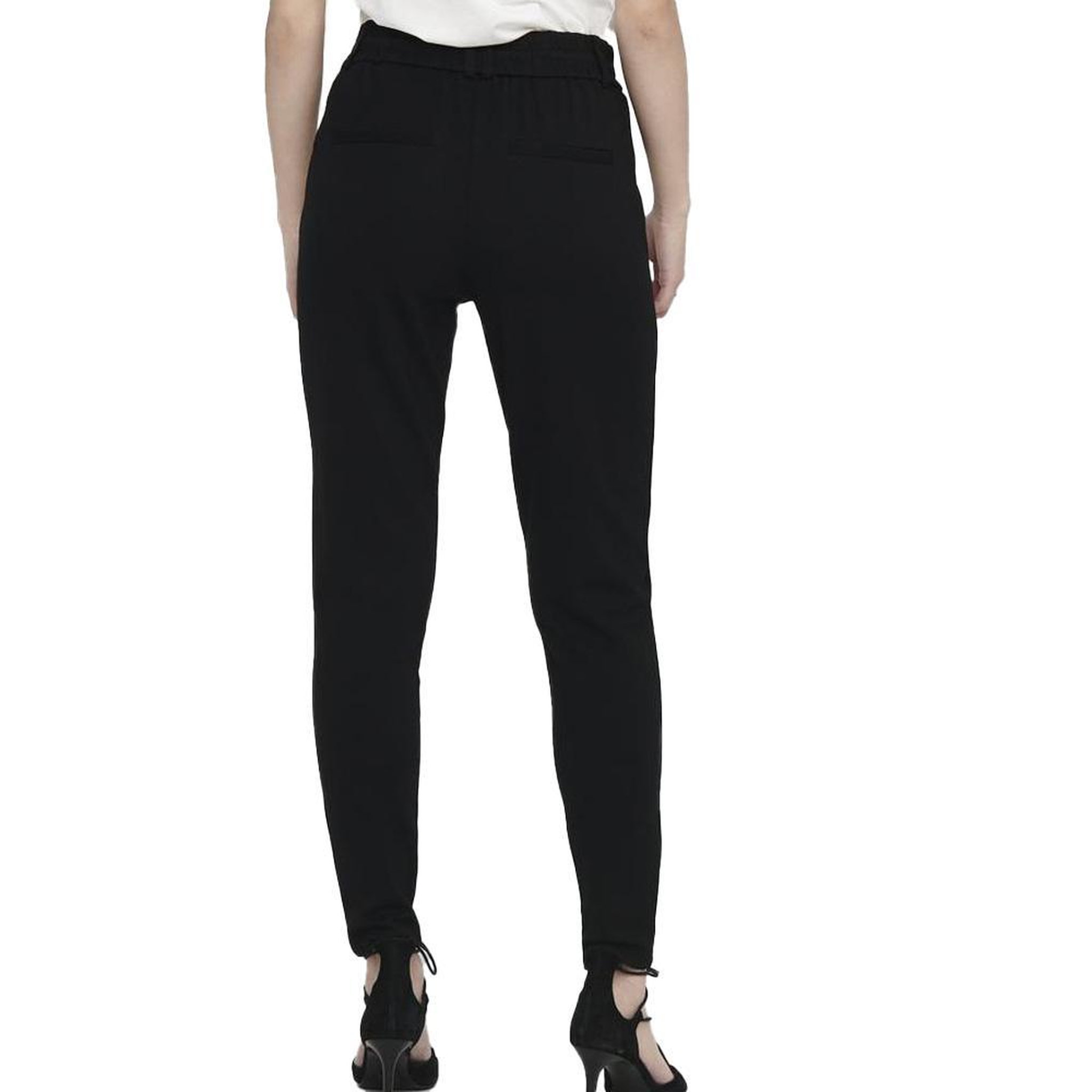 Voir la diapositive 2 : Only Pantalon Noir Femme Only Poptrash Life