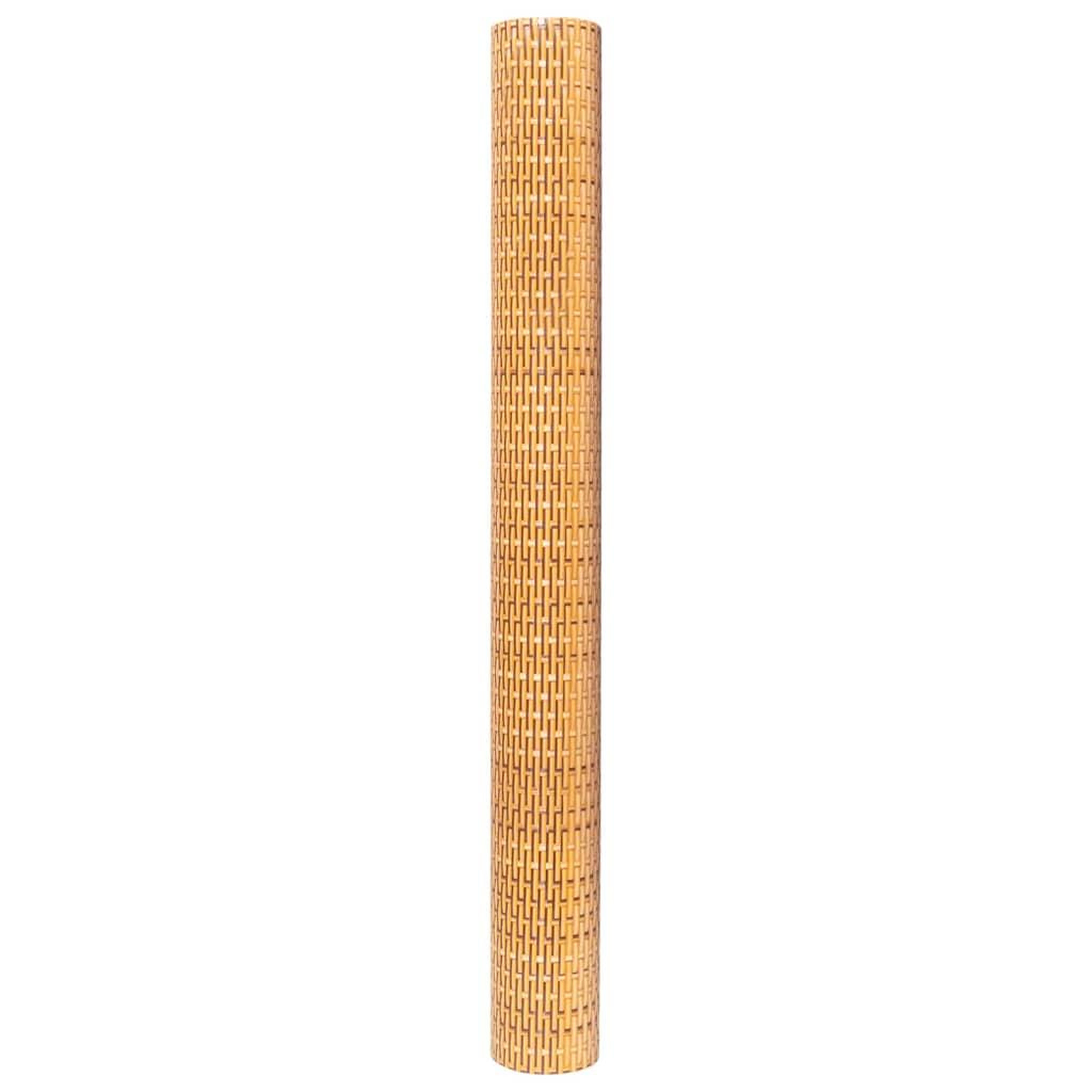Voir la diapositive 4 : VIDAXL Paravent de balcon marron clair 500x80 cm resine tressee