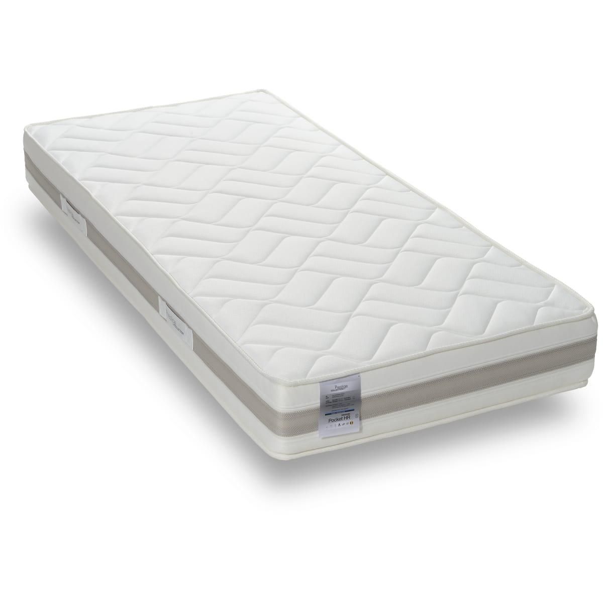 PRESTIGE Collection Lit relaxation électrique TPR  mousse mémoire de forme 55 kg/m3 - H21 cm - 160x200 cm LUXAFLEX