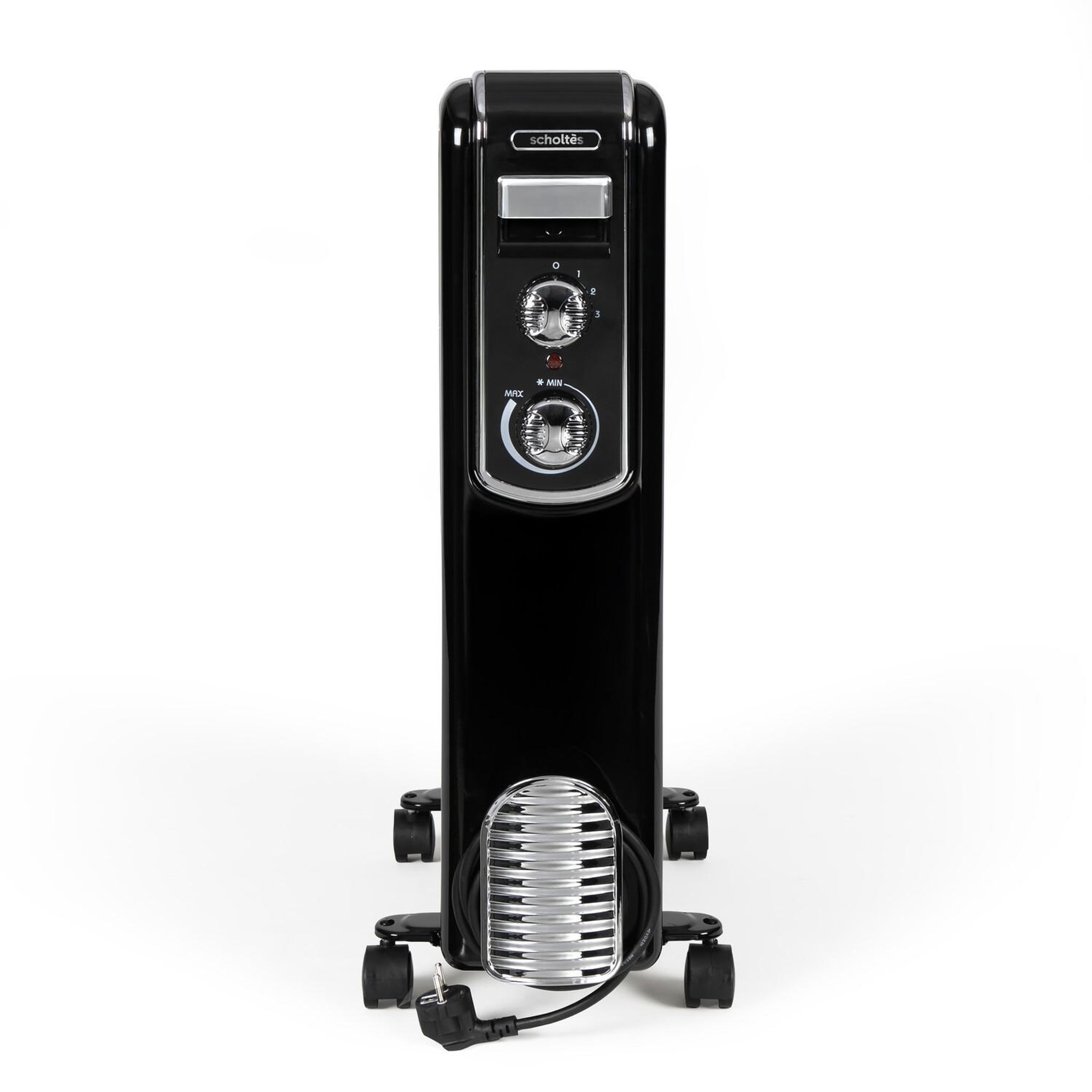 Voir la diapositive 2 : Scholtes Radiateur bain d'huile 2000w noir - schv709n