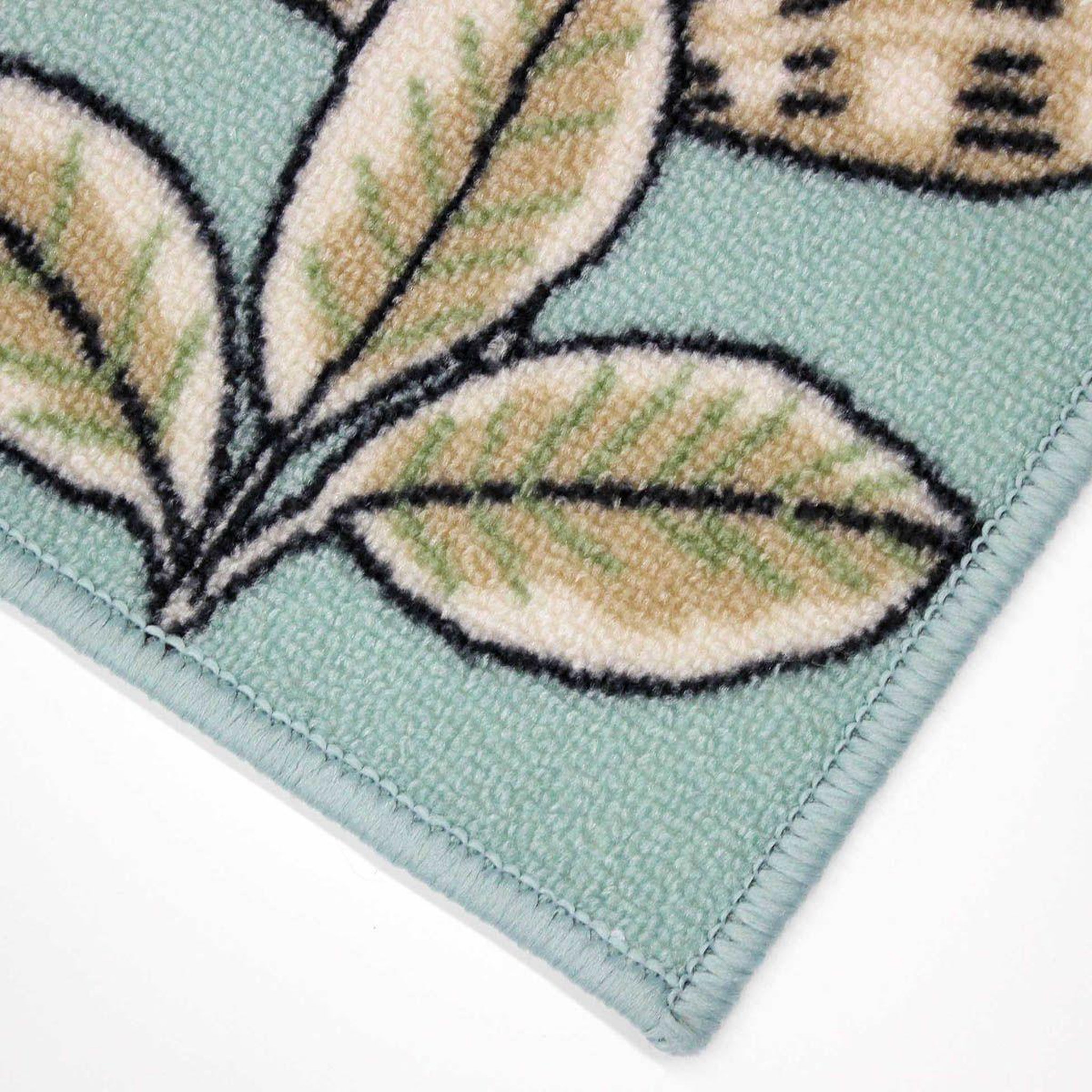Voir la diapositive 2 : Douceur d'Intérieur Tapis multi-usage imprimé  beautaline  40x60cm vert