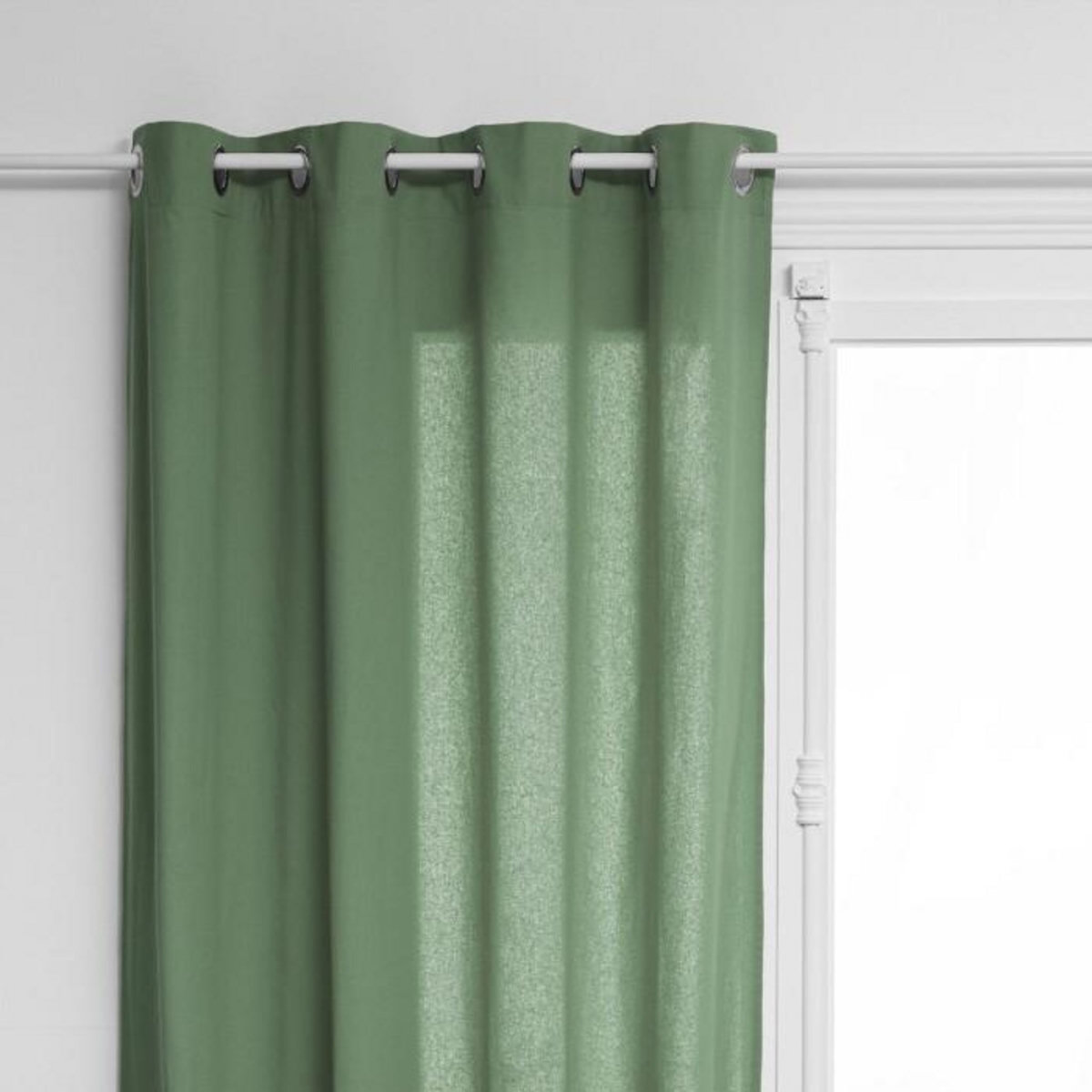 ATMOSPHERA Rideau à Oeillets  Everly  135x240cm Vert Céladon